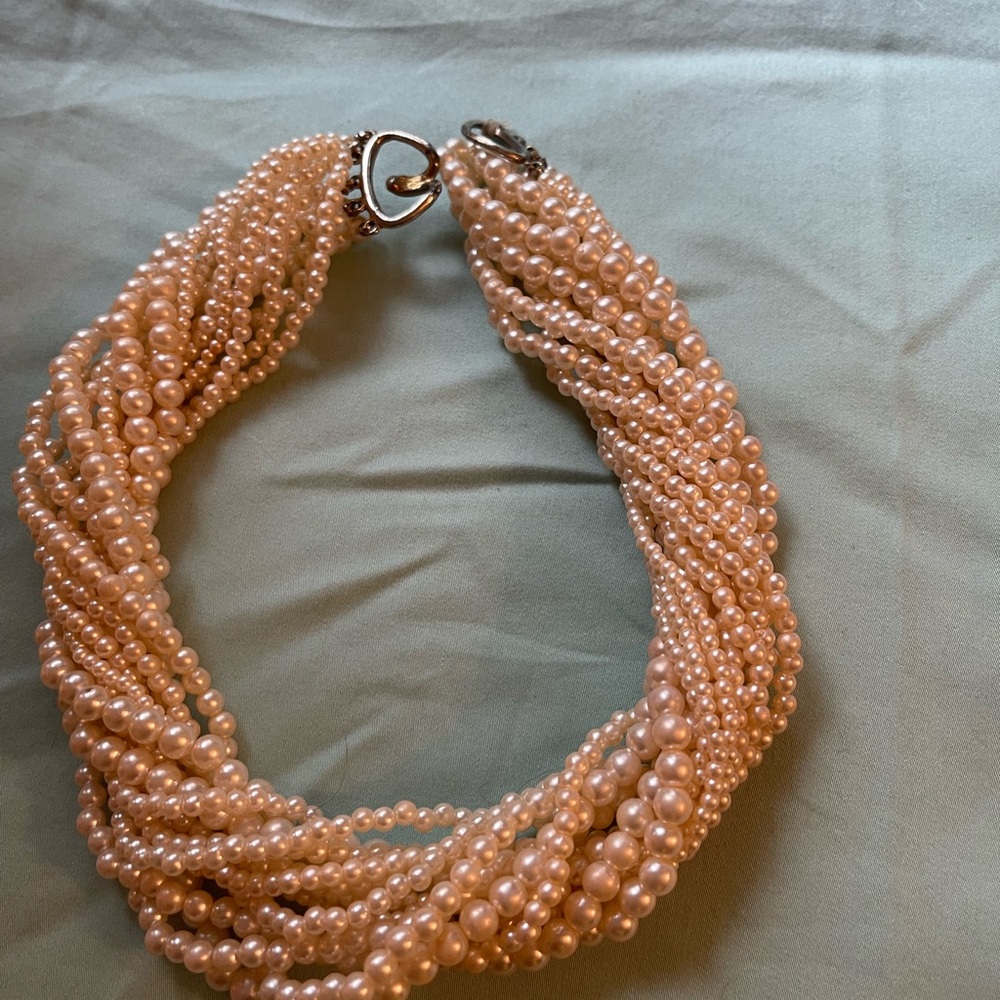 Faux Pearl Necklace